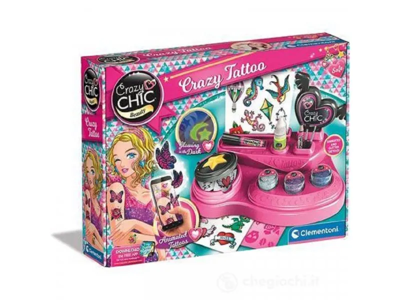 Crazy chic crazy tatoo set (CL18733)