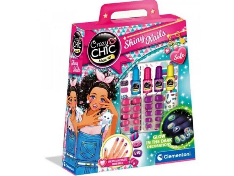 Crazy chic glow in the dark set za nokte