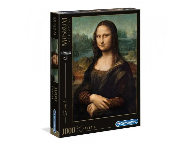 PUZZLE 1000 LEONARDO-GIOCONDA-MUSEUM