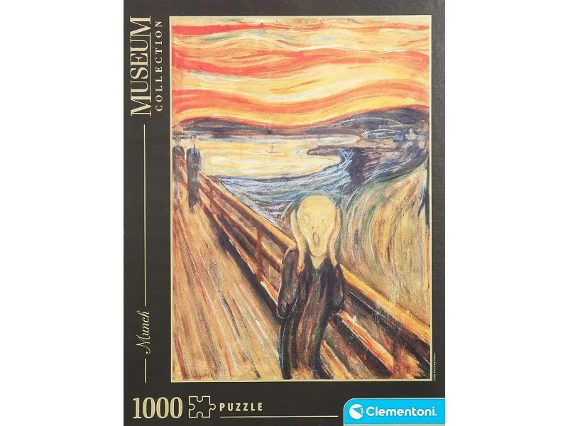 PUZZLE 1000 MUSEUM L'URLO DI MUNCH