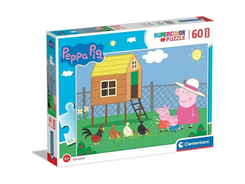 CLEMENTONI PUZZLE 60 MAXI PEPPA PIG