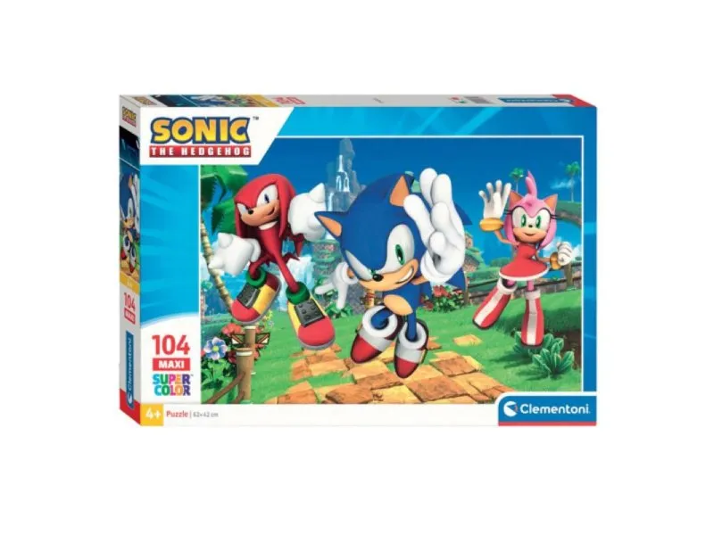 CLEMENTONI PUZZLE MAXI SONIC 104