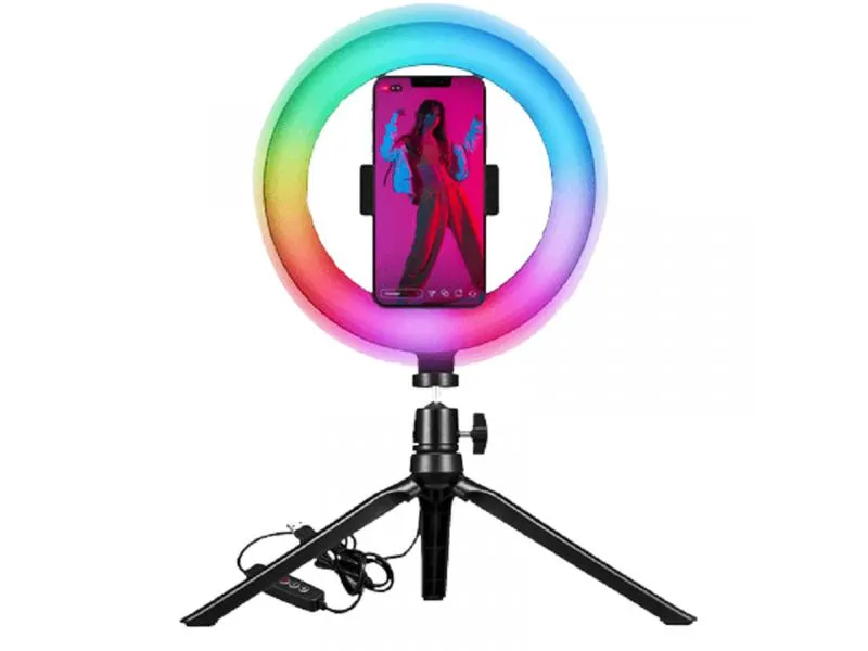 CLICKRINGRGBBK Tripod sa RGB prstenom za osvetljenje