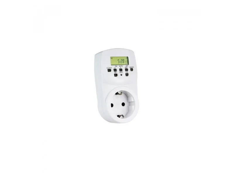 Digitalni Tajmer LCD Ekran 16 Programa 230V 3680W