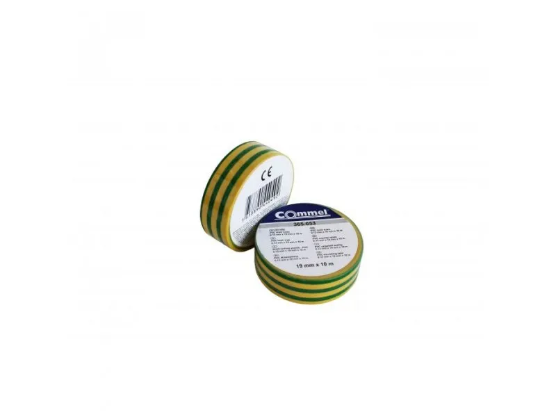 Izolir Traka 0,13mm X 19mm X 10m, Zuto/Zelena