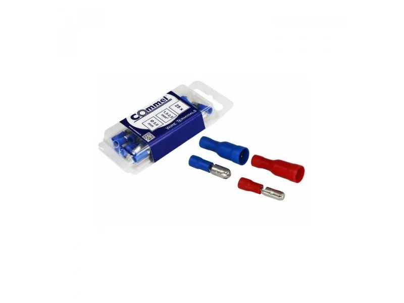Izolovani Utikač Za žicu 0.5-1.5mm2, 4mm, 25kom