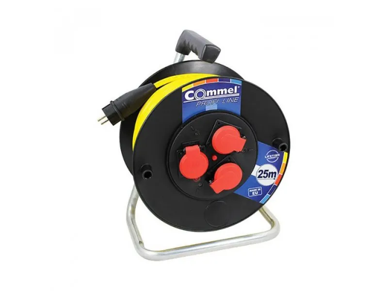 Kabl Sa Motalicom PVC Bubanj 280mm, Monofazna 25m H05RR-F 3G2,5