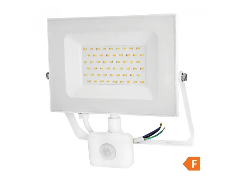 LED Reflektor Senzor 50W 4000K, 4250lm 30kh, Beli C307-159