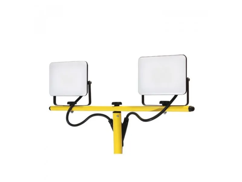 LED Reflektor Stativ 2x30W 6500K 3200lm Kabl 2,5m C308-533