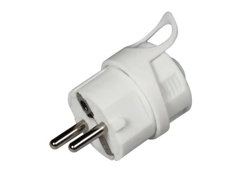 Utikac Sa Kontaktom Za Uzemljenje 16A 250V, Beli
