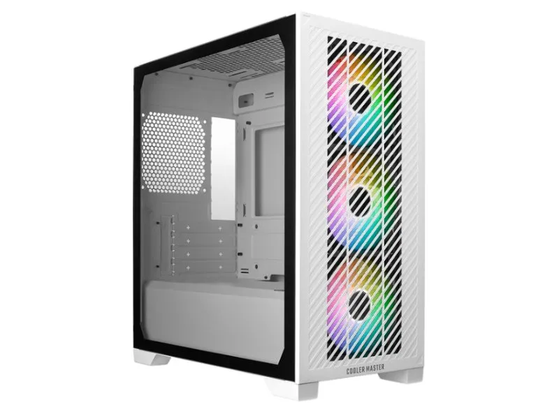 Elite 301 kućište belo E301-WGNN-S00