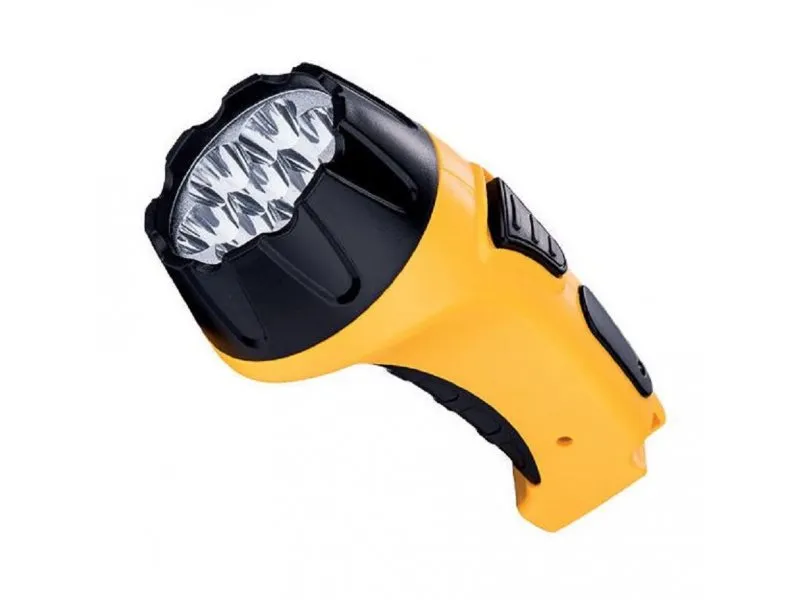 LED ručna prenosna lampa E-6630 7LED punjiva žuta