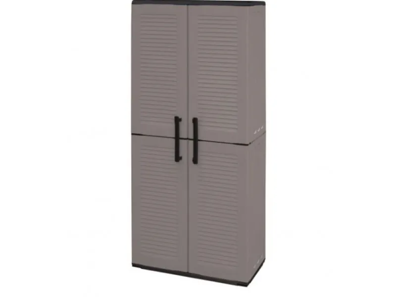 ORMAN PLASTIČNI TAMNOSIVI 163X68X37 CM E71/TP