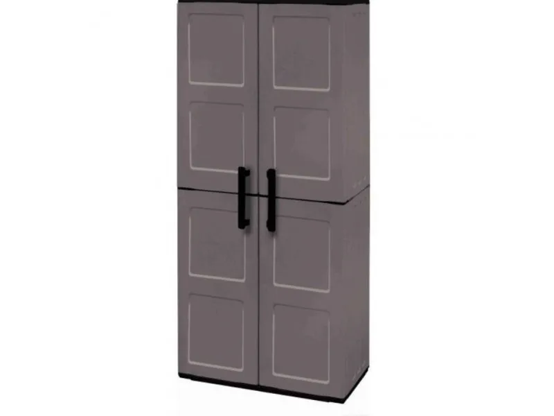 ORMAN PLASTIČNI TAMNOSIVI 163X68X37 CM F71/TP