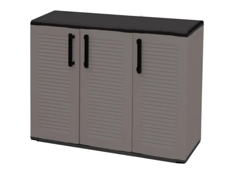 ORMAN PLASTIČNI TAMNOSIVI 84X102X37CM E101/B