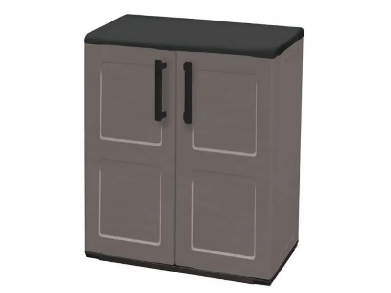 ORMAN PLASTIČNI TAMNOSIVI 84X68X37 CM F71/B