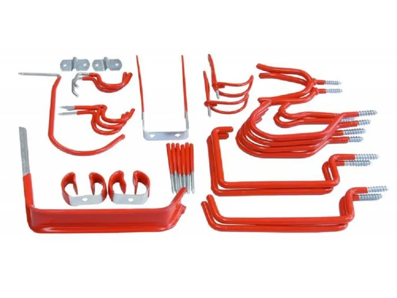 Set zidnih kuka MULTIFUNKC. 32 KOM