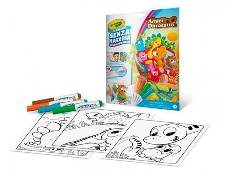 bojanka sa flomasterima DINOSAURUS (GA071585)