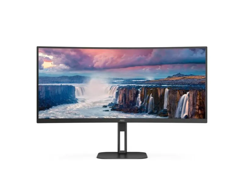 CU34V5C/BK WQHD 100Hz USB-C AMD FreeSync Curved