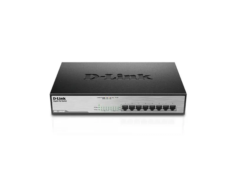switch neupravljivi, DGS-1008MP