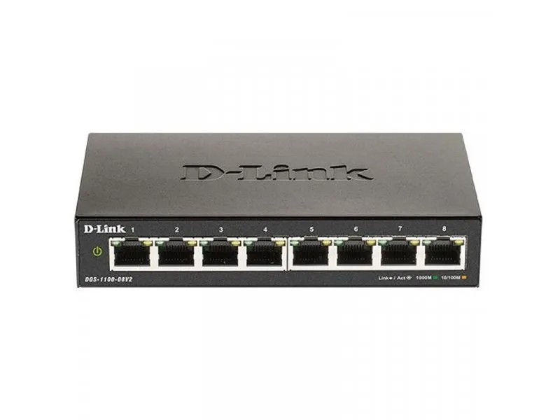 switch web upravljivi PoE, DGS-1100-08PV2