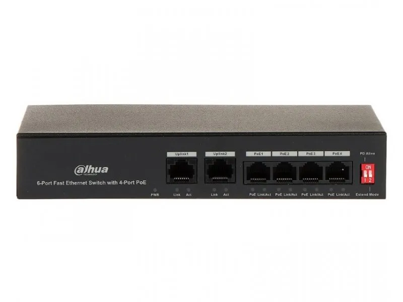 PFS3006-4ET-36 6-Port Fast Ethernet Switch with 4-Port PoE