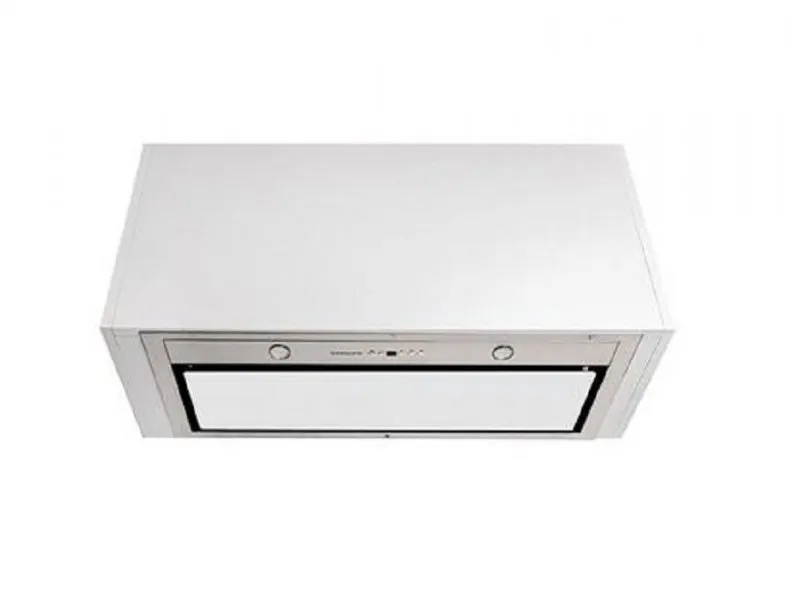 Ugradni aspirator Canopy IX-W belo staklo 60 cm