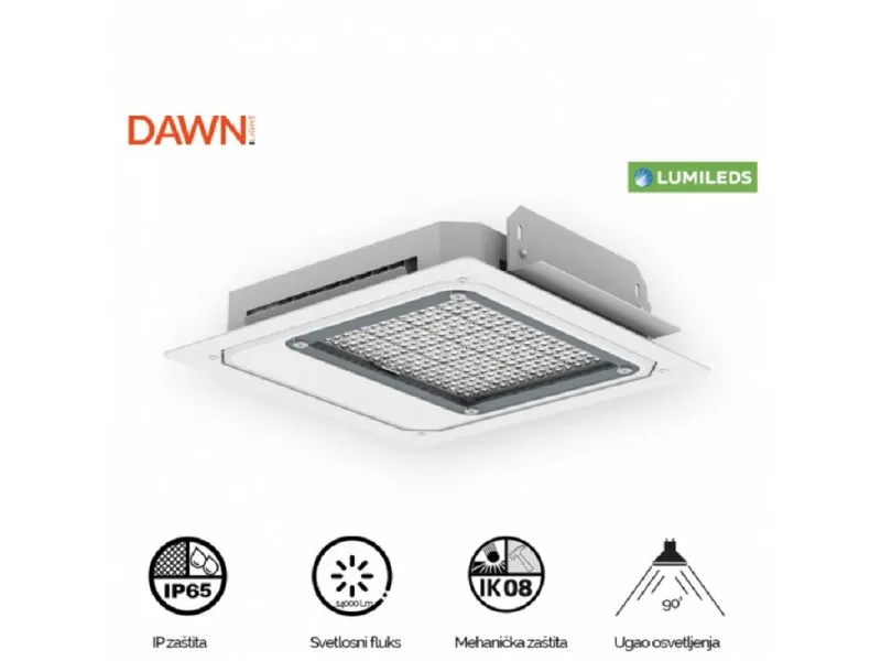 LED REFLEKTOR BR-FL100W-07K 5000K 14000lm 90° IP65