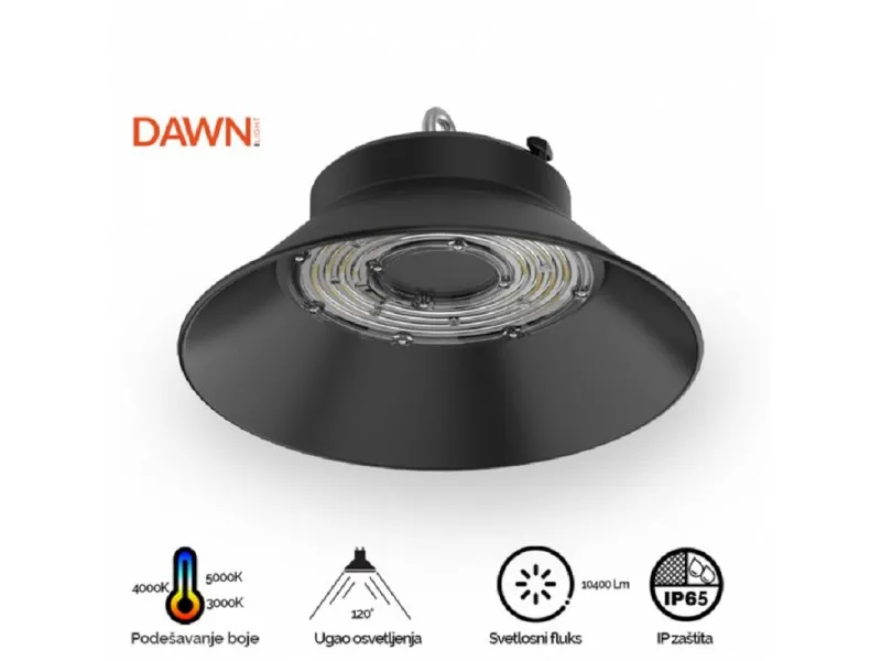 LED REFLEKTOR BR-FL80W-02K CCT 10400lm