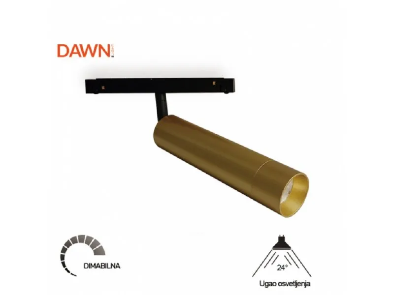 MAGNETIC REFLEKTOR LED5-10W 3000K 24° 48V DC BAKAR