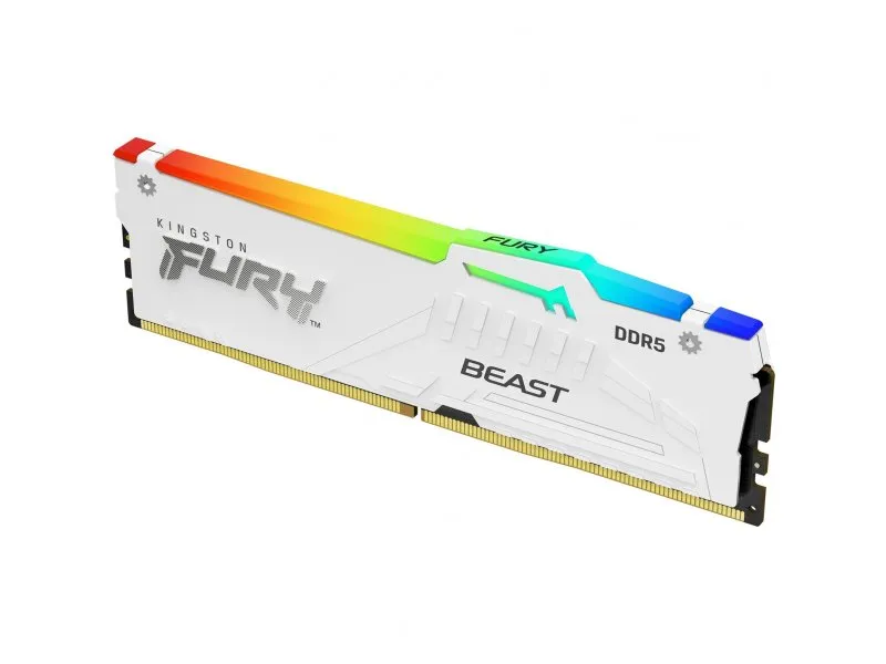DDR5 32GB 6000MHz CL36 DIMM FURY Beast White RGB EXPO KF560C36BWEA-32