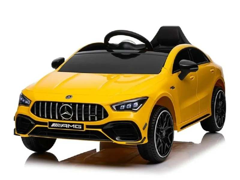 Dečiji automobil na akumulator Mercedes CLA 45 AMG 4×4, Žuti