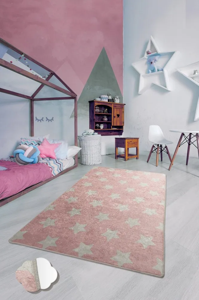 Dečiji tepih sa zvezdicama Pink 140 x 190 (876CHL1166)