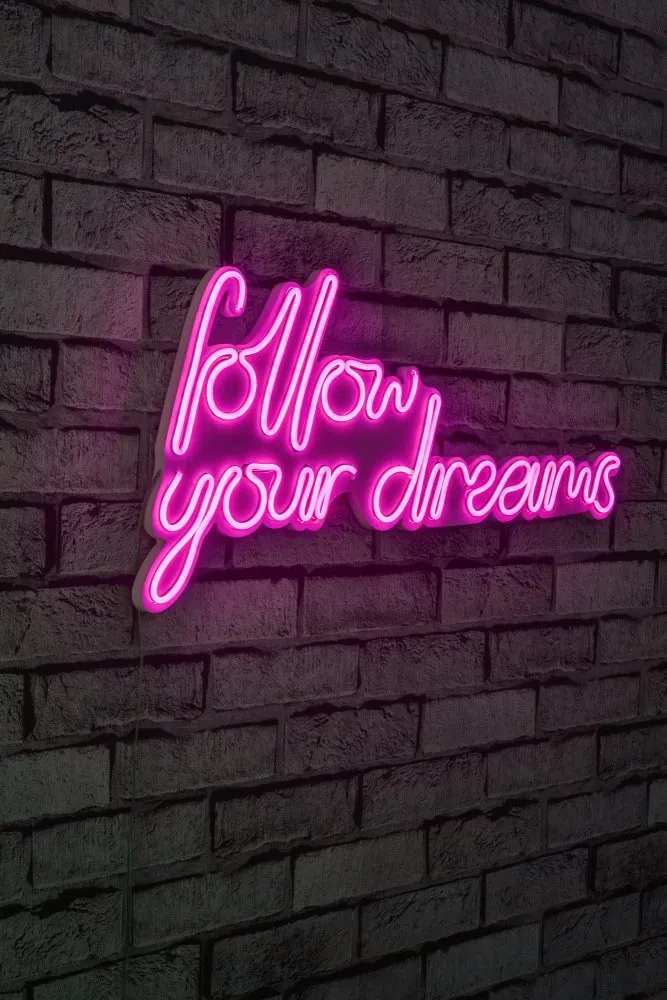 Dekorativna rasveta Follow Your Dreams Pink