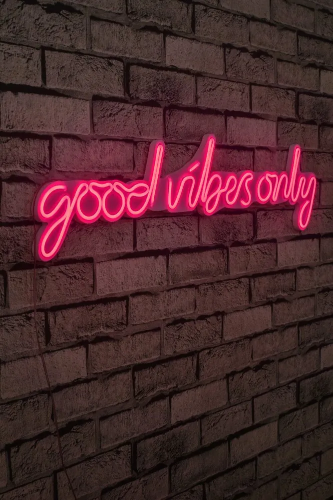 Dekorativna rasveta Good Vibes Only Pink