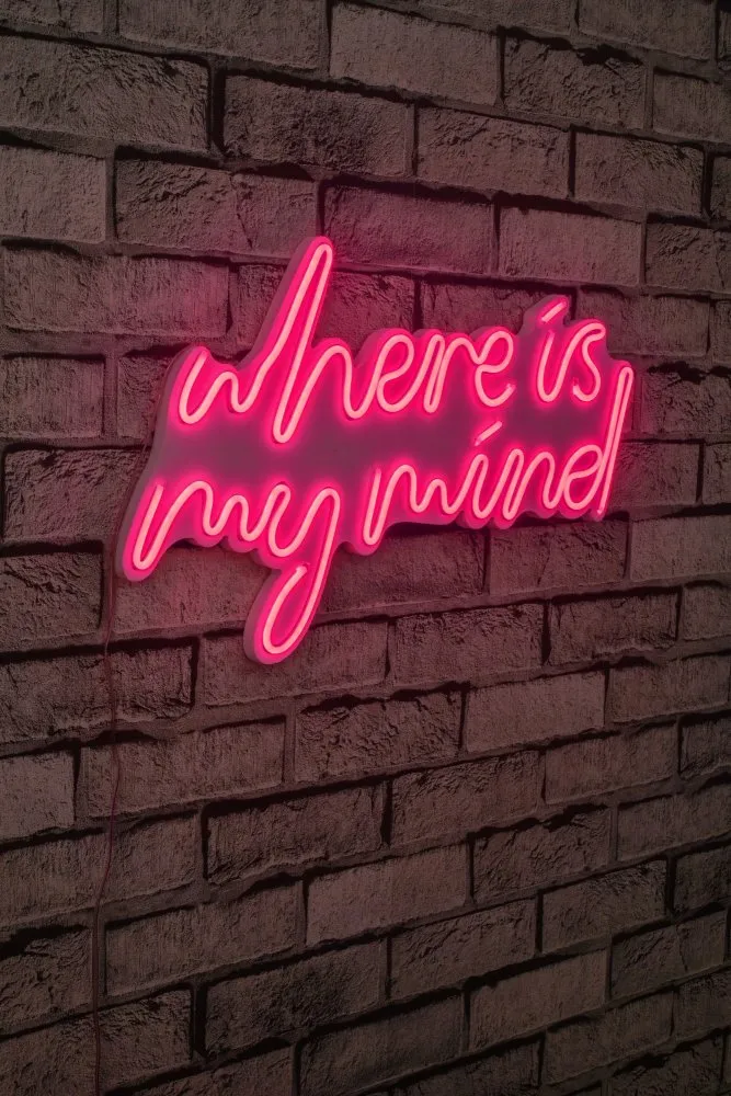 Dekorativna rasveta Where Is My Mind Pink