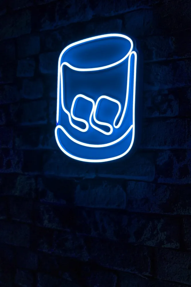 Dekorativna rasveta Whiskey Old Fashioned Blue