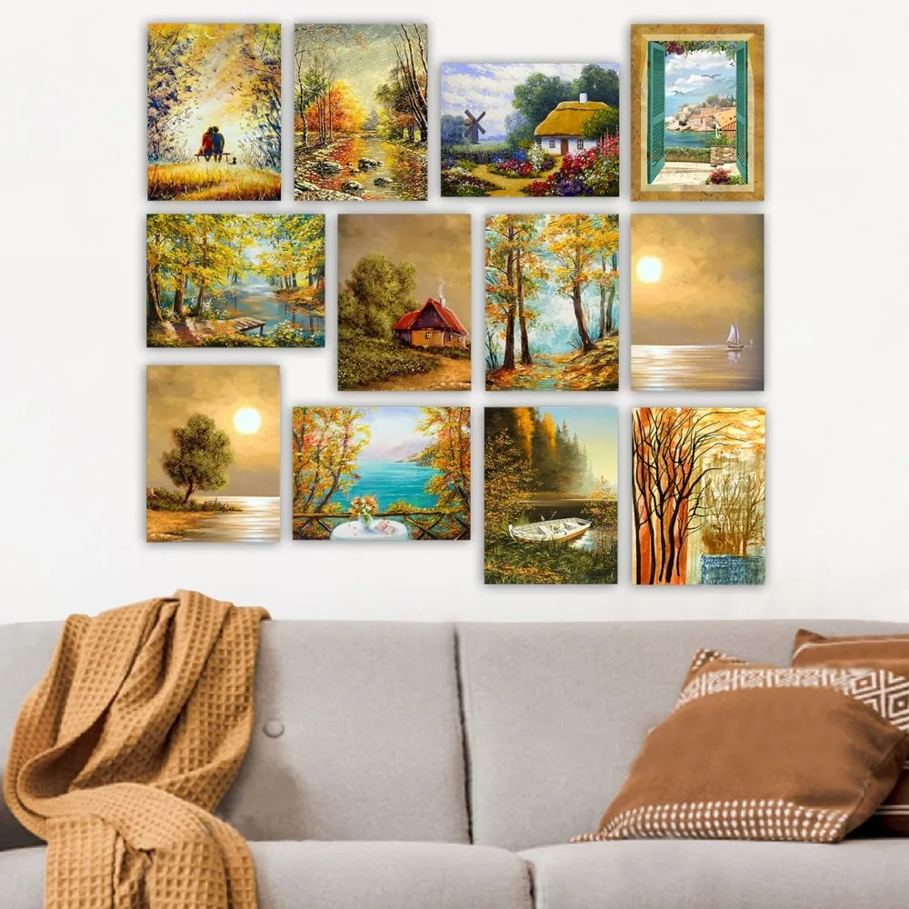 dekorativna slika 12 delova, IDYLL (12MDF20YS)