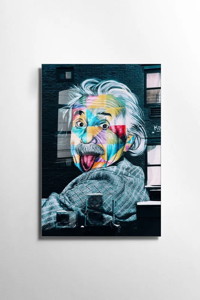 dekorativna slika 30x45cm UV 572 (Albert Einstein)