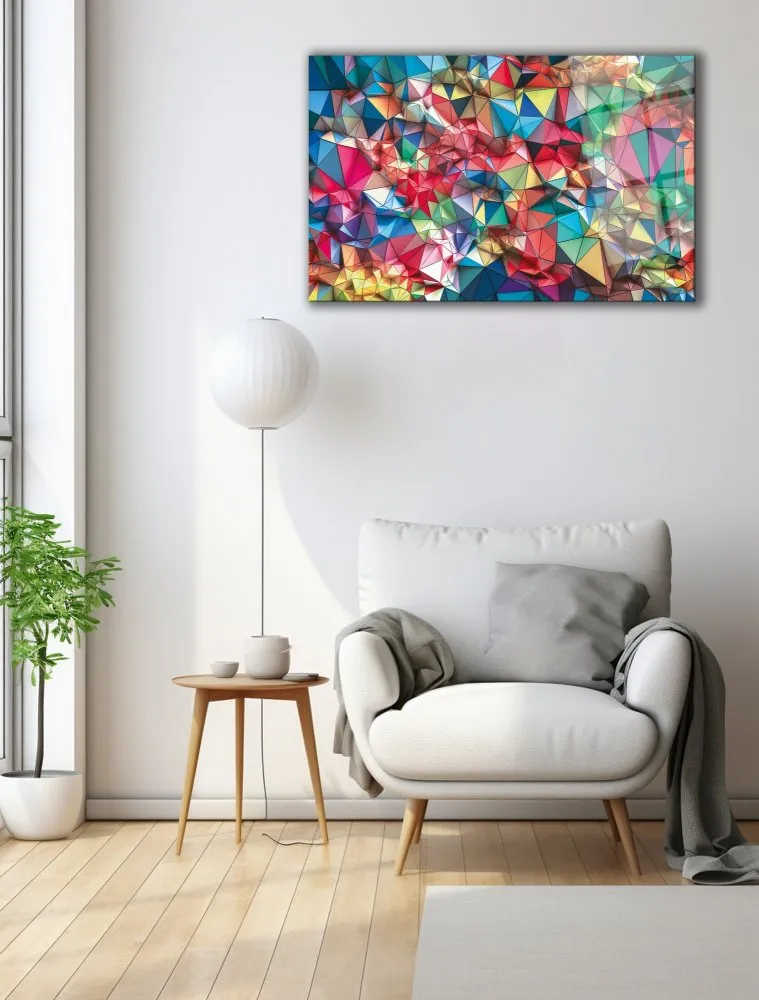 dekorativna slika od kaljenog stakla MOZAIK (0439) 72 x 46cm