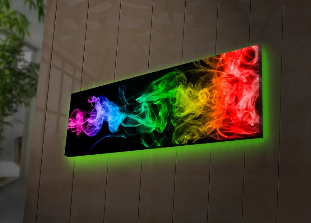 dekorativna slika sa LED osvetljenjem COLORS