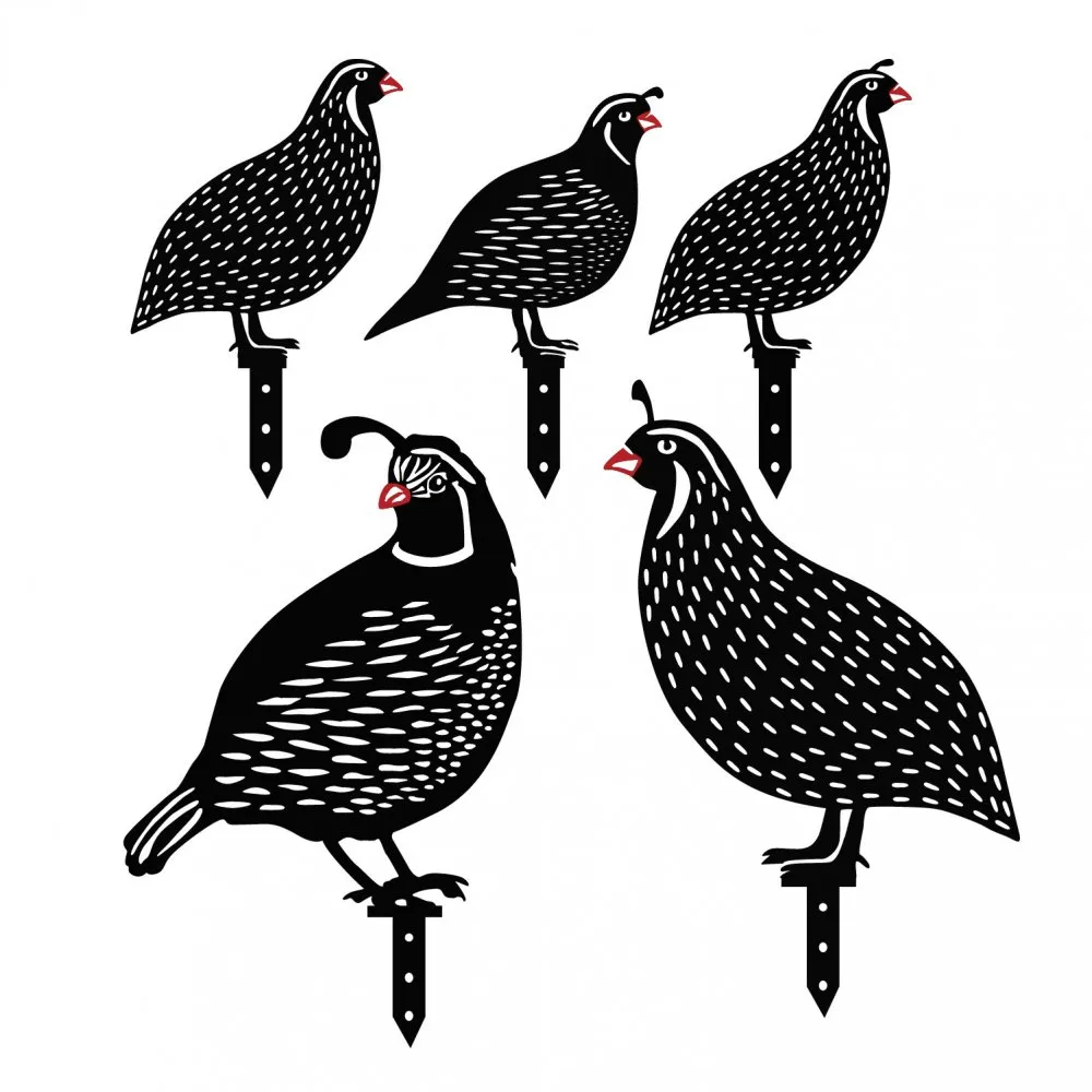 Dekorativni set Quails