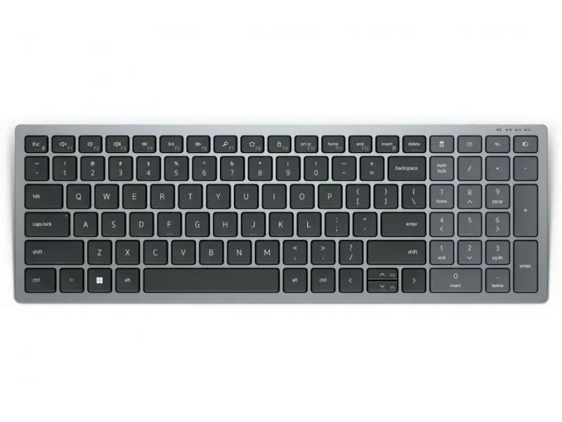 KB740 Compact Multi-Device, US, wireless tastatura, siva