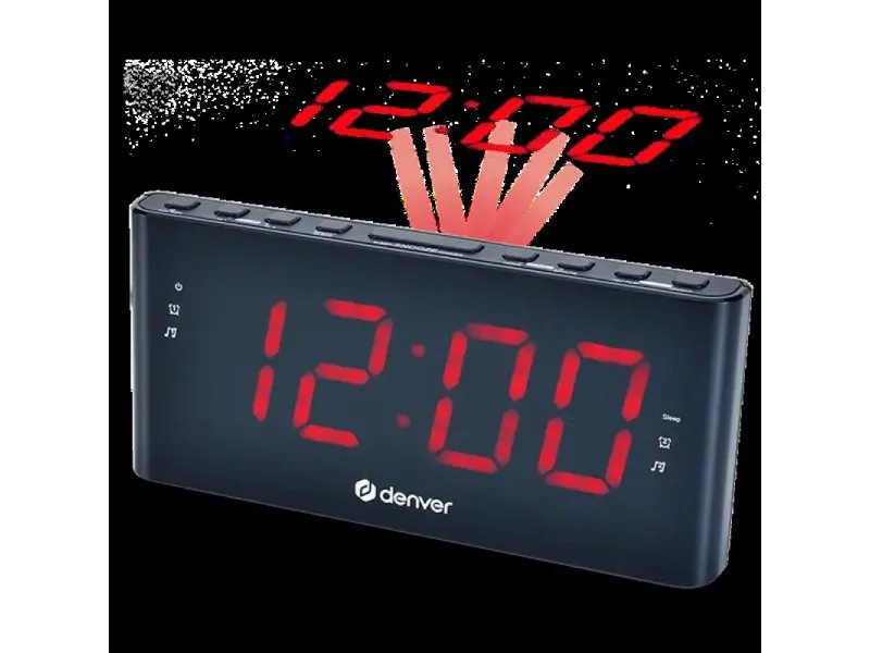 CPR-710 Radio sat, 1.8'', Alarm, FM, PLL, Crni