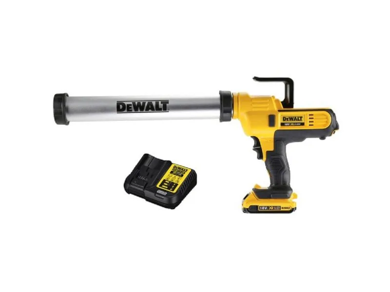 DCE580D1 Aku pištolj za silikon 18V XR 600ML, 1 x 2.0Ah