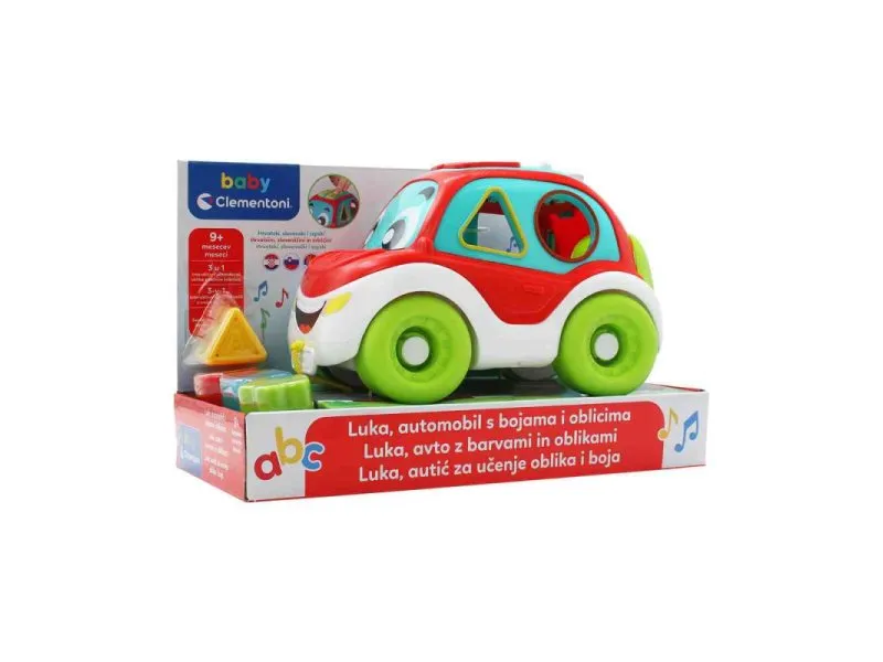 CLEMENTONI INTERAKTIVNI 3U1 AUTO OBLICI I BOJE