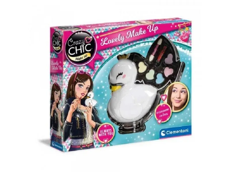 CRAZY CHIC MAKE UP PALETA SWAN CLEMENTONI CRAZY CHIC