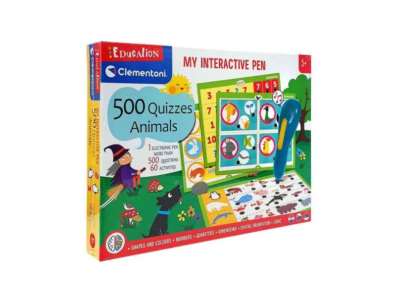 INTERAKTIVNI KVIZ SET 500 PITANJA ZIVOTINJE