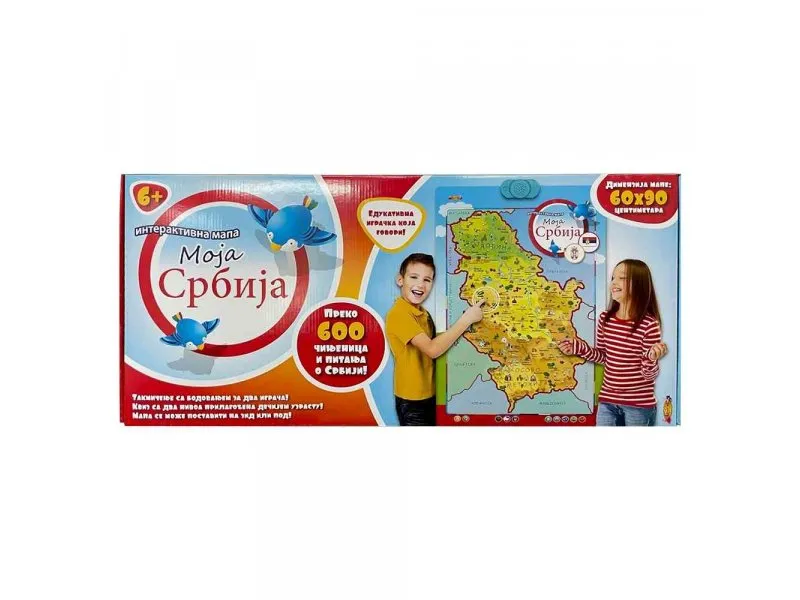 Mapa Srbije društvena igra