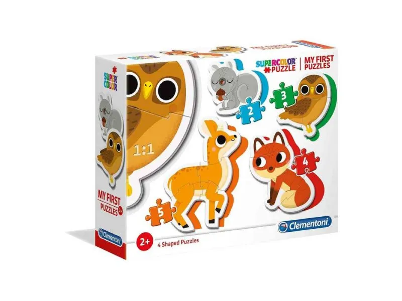 MY FIRST PUZZLES 2-3-4-5 Forest Animals